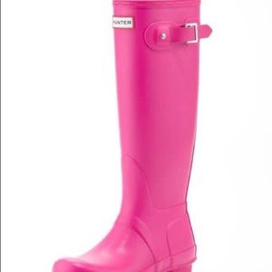 Lipstick Pink Hunter Boots